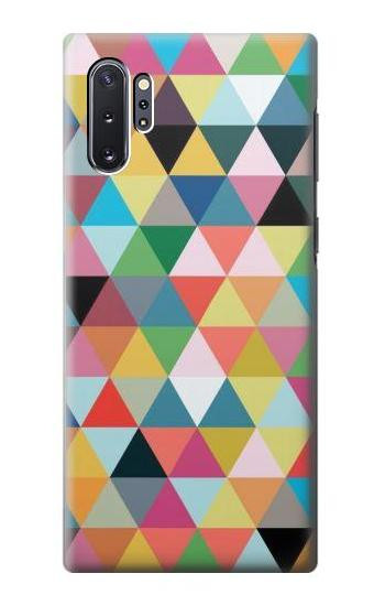S3049 Triangles Vibrant Colors Case For Samsung Galaxy Note 10 Plus