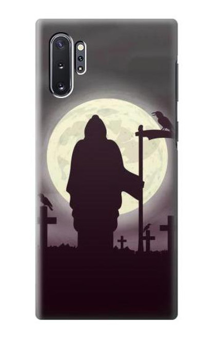 S3262 Grim Reaper Night Moon Cemetery Case For Samsung Galaxy Note 10 Plus