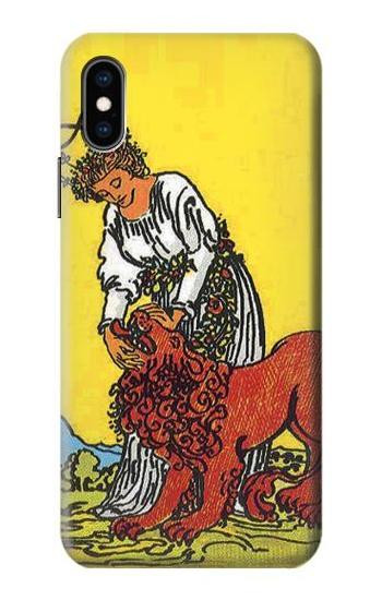 S3458 Strength Tarot Card Case For iPhone X, iPhone XS