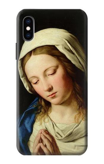 S3476 Virgin Mary Prayer Case For iPhone X, iPhone XS