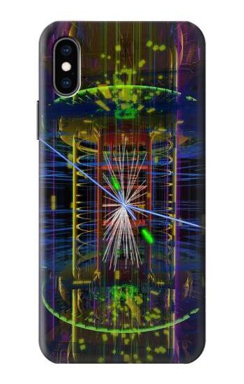 S3545 Quantum Particle Collision Case For iPhone X, iPhone XS