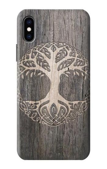 S3591 Viking Tree of Life Symbol Case For iPhone X, iPhone XS
