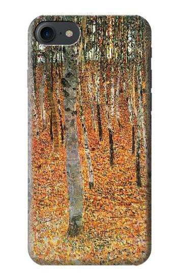 S3380 Gustav Klimt Birch Forest Case For iPhone 7, iPhone 8