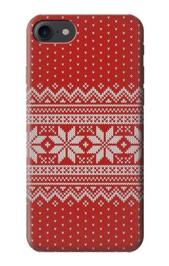 S3384 Winter Seamless Knitting Pattern Case For iPhone 7, iPhone 8