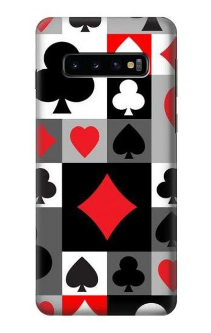 S3463 Poker Card Suit Case For Samsung Galaxy S10