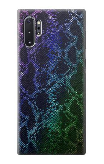 S3366 Rainbow Python Skin Graphic Print Case For Samsung Galaxy Note 10 Plus