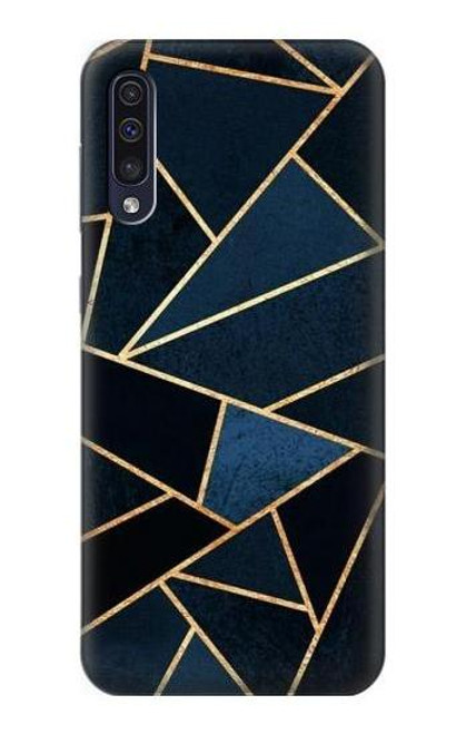 S3479 Navy Blue Graphic Art Case For Samsung Galaxy A50