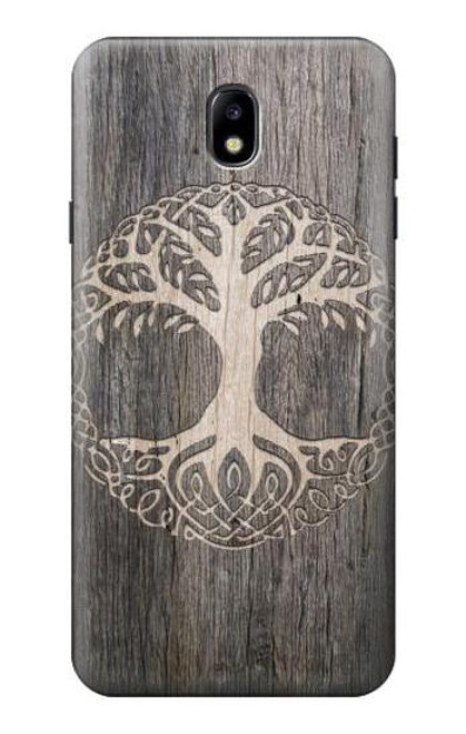 S3591 Viking Tree of Life Symbol Case For Samsung Galaxy J7 (2018), J7 Aero, J7 Top, J7 Aura, J7 Crown, J7 Refine, J7 Eon, J7 V 2nd Gen, J7 Star