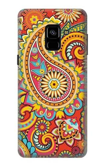 S3402 Floral Paisley Pattern Seamless Case For Samsung Galaxy A8 (2018)