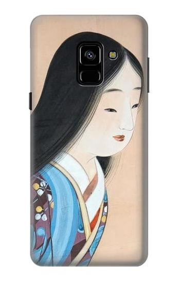 S3483 Japan Beauty Kimono Case For Samsung Galaxy A8 (2018)