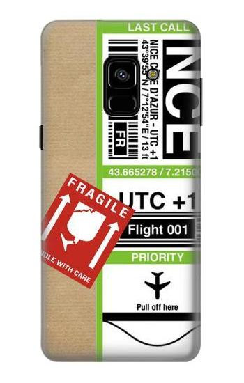 S3543 Luggage Tag Art Case For Samsung Galaxy A8 (2018)