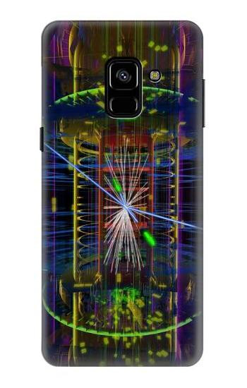 S3545 Quantum Particle Collision Case For Samsung Galaxy A8 (2018)