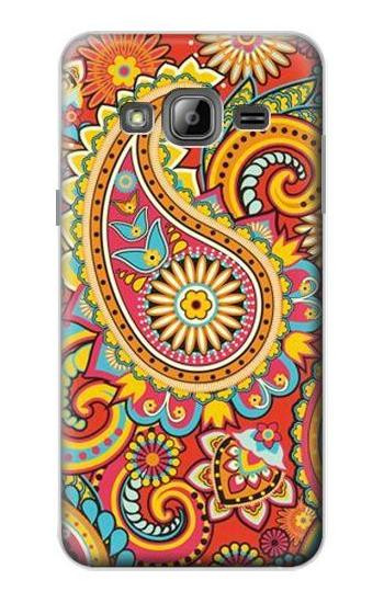 S3402 Floral Paisley Pattern Seamless Case For Samsung Galaxy J3 (2016)