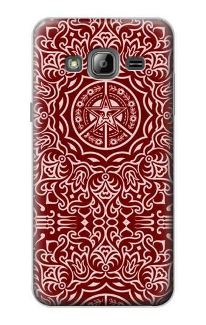 S3556 Yen Pattern Case For Samsung Galaxy J3 (2016)