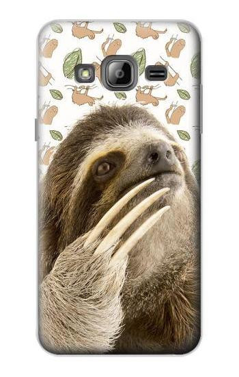 S3559 Sloth Pattern Case For Samsung Galaxy J3 (2016)