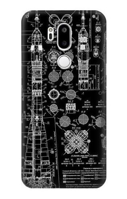 S3436 Apollo Blue Print Case For LG G7 ThinQ
