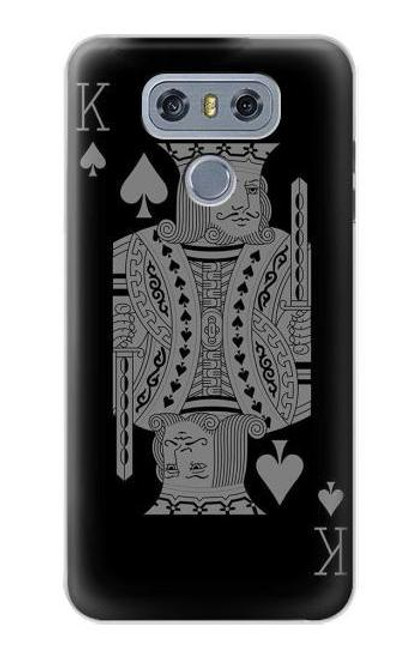 S3520 Black King Spade Case For LG G6