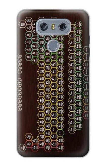 S3544 Neon Honeycomb Periodic Table Case For LG G6