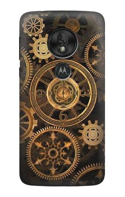 S3442 Clock Gear Case For Motorola Moto G7 Power