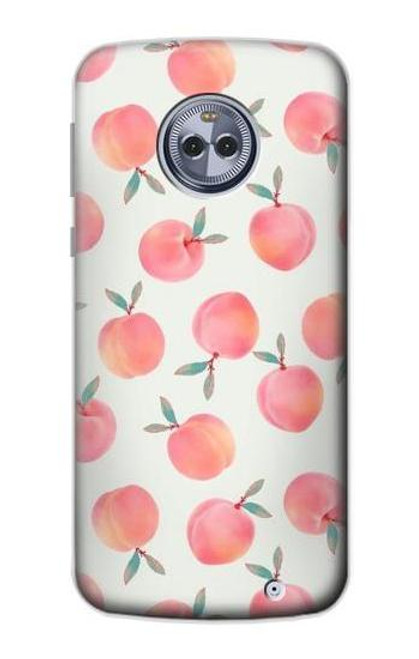 S3503 Peach Case For Motorola Moto X4