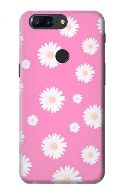 S3500 Pink Floral Pattern Case For OnePlus 5T