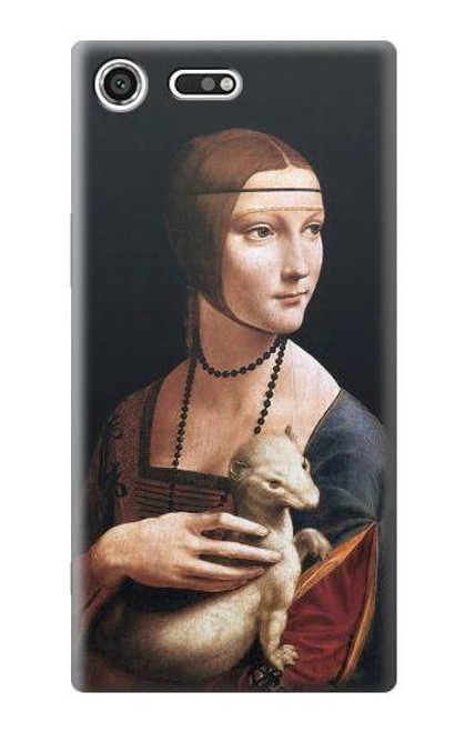 S3471 Lady Ermine Leonardo da Vinci Case For Sony Xperia XZ Premium