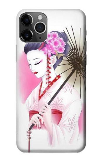 S2579 Japanese Traditional Geisha Kimono Case For iPhone 11 Pro