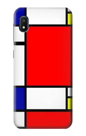 S0157 Composition Red Blue Yellow Case For Samsung Galaxy A10e
