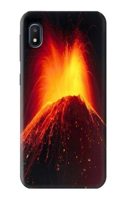 S0745 Volcano Lava Case For Samsung Galaxy A10e