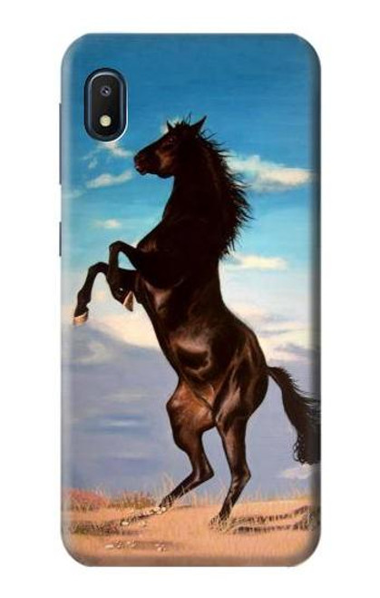S0934 Wild Black Horse Case For Samsung Galaxy A10e