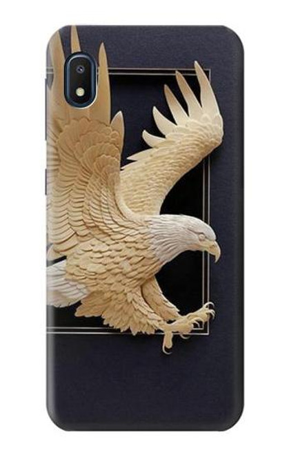 S1383 Paper Sculpture Eagle Case For Samsung Galaxy A10e