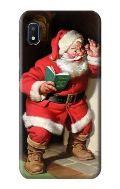 S1417 Santa Claus Merry Xmas Case For Samsung Galaxy A10e