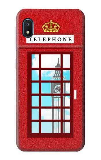 S2059 England British Telephone Box Minimalist Case For Samsung Galaxy A10e