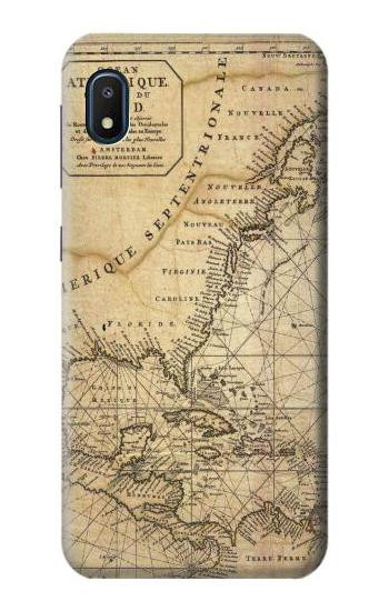 S2506 Exploration North America Map Case For Samsung Galaxy A10e
