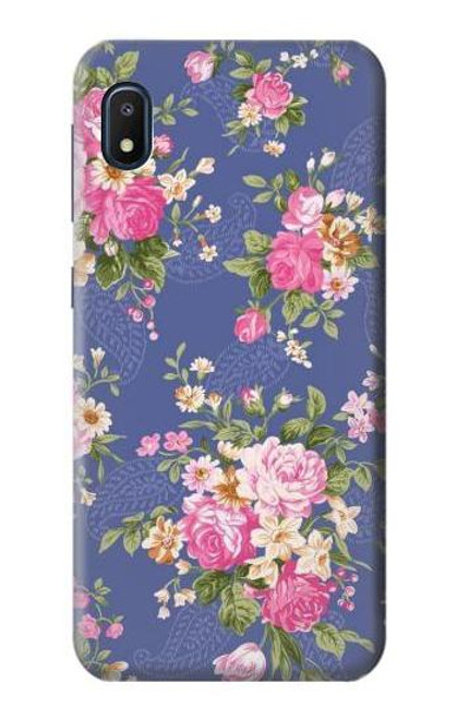 S3265 Vintage Flower Pattern Case For Samsung Galaxy A10e