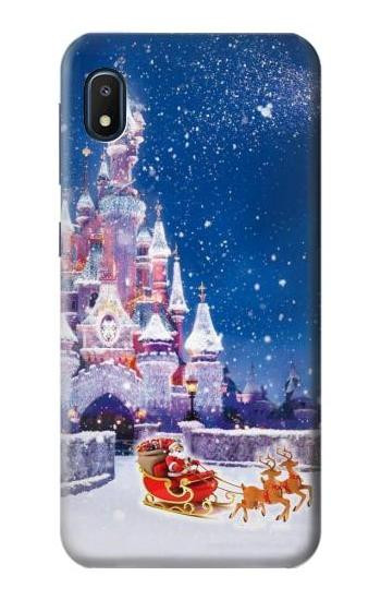 S3282 Santa Xmas Castle Case For Samsung Galaxy A10e