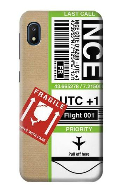 S3543 Luggage Tag Art Case For Samsung Galaxy A10e