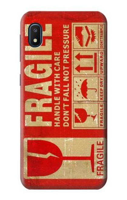 S3552 Vintage Fragile Label Art Case For Samsung Galaxy A10e