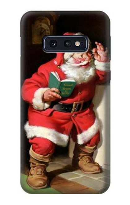 S1417 Santa Claus Merry Xmas Case For Samsung Galaxy S10e