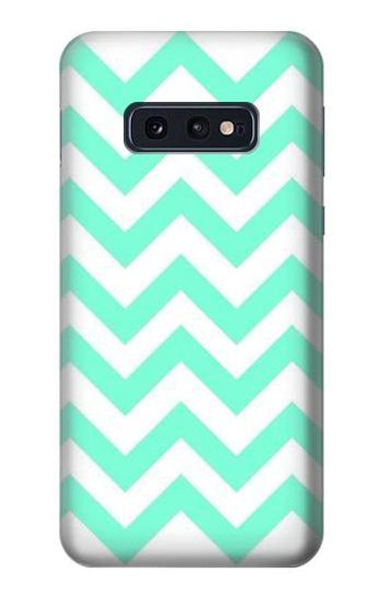 S1723 Mint Chevron Zigzag Case For Samsung Galaxy S10e