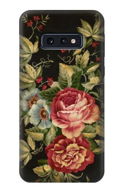 S3013 Vintage Antique Roses Case For Samsung Galaxy S10e