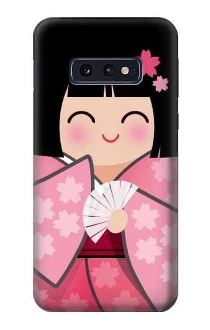 S3042 Japan Girl Hina Doll Kimono Sakura Case For Samsung Galaxy S10e