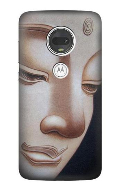 S1255 Buddha Face Case For Motorola Moto G7, Moto G7 Plus