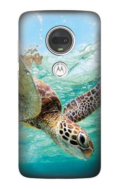 S1377 Ocean Sea Turtle Case For Motorola Moto G7, Moto G7 Plus