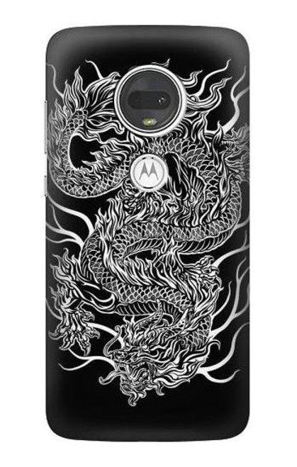 S1943 Dragon Tattoo Case For Motorola Moto G7, Moto G7 Plus