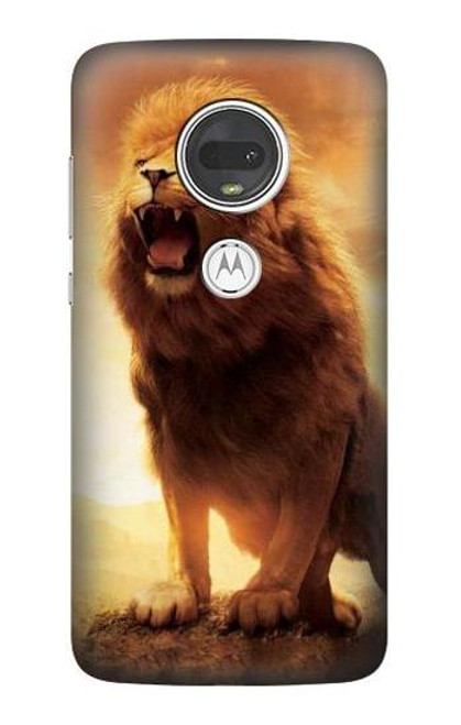 S1957 Lion Aslan Case For Motorola Moto G7, Moto G7 Plus