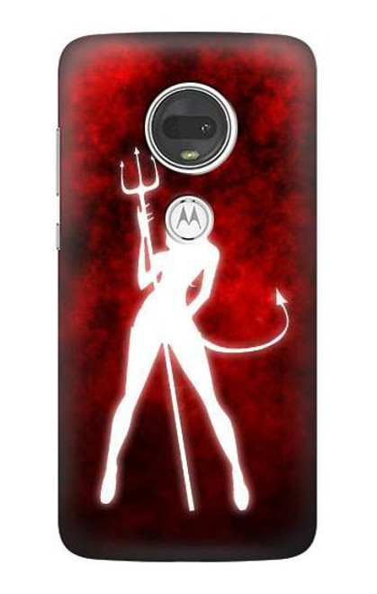 S2455 Sexy Devil Girl Case For Motorola Moto G7, Moto G7 Plus