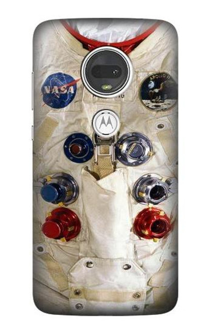 S2639 Neil Armstrong White Astronaut Space Suit Case For Motorola Moto G7, Moto G7 Plus