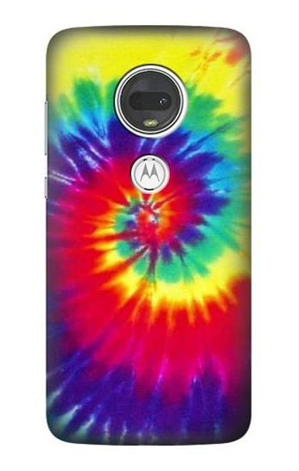 S2884 Tie Dye Swirl Color Case For Motorola Moto G7, Moto G7 Plus