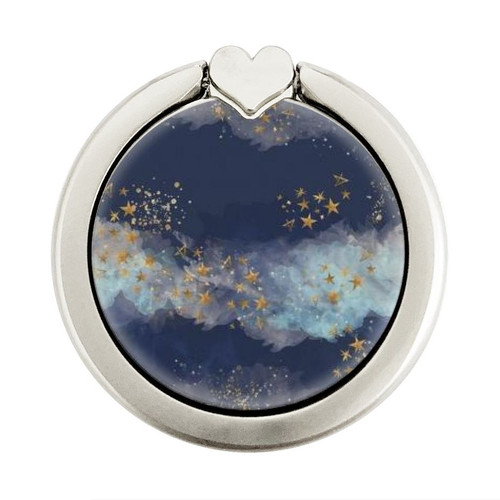 S3364 Gold Star Sky Graphic Ring Holder and Pop Up Grip